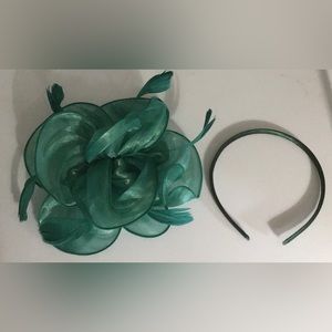Headpiece with matching Headband